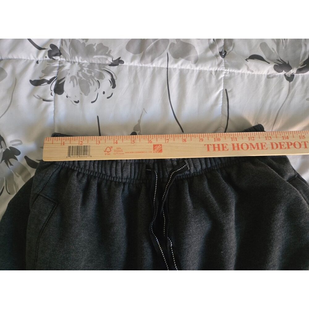 Pro Club Men’s Medium Charcoal Gray Cargo Sweatpants Heavyweight Fleece - Picture 5 of 7